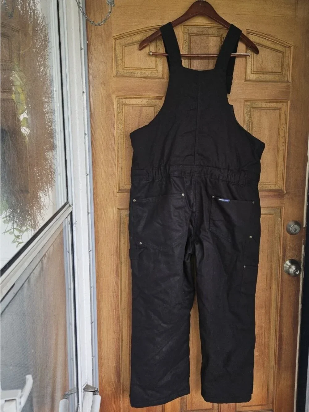 Walls Blizzard Pruf Men's Insulated Bib Overalls Size Large/ Short Waist 38-40